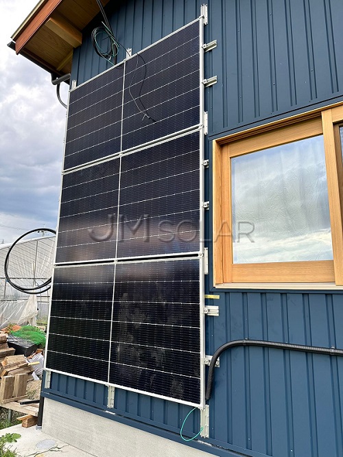 Solar facade kits for residential apartments