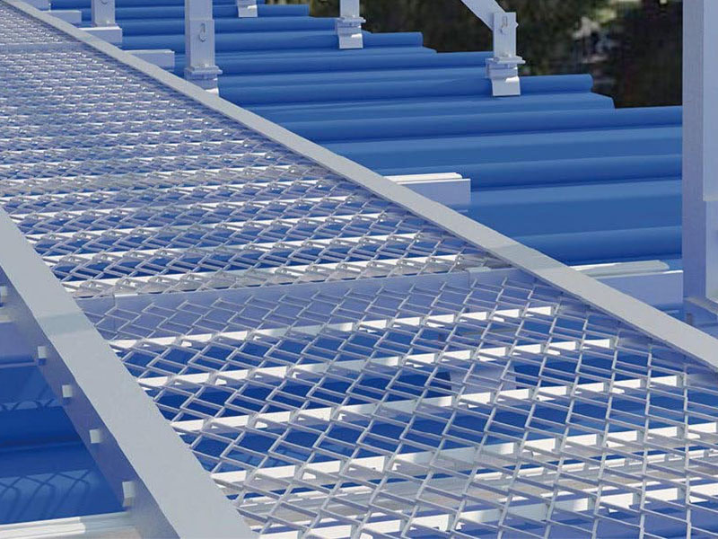 Carbon Steel Grating  Solar Walkway
